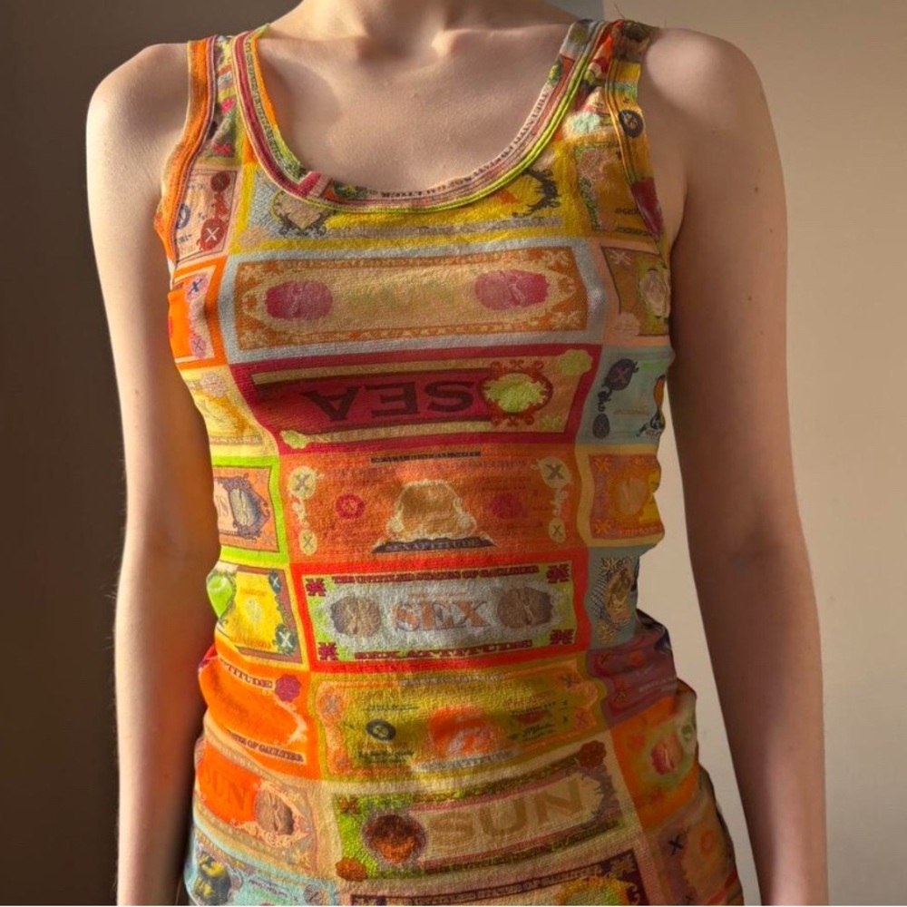 Jean Paul Gaultier Sun Label “Sea, Sex, Sun” camisole